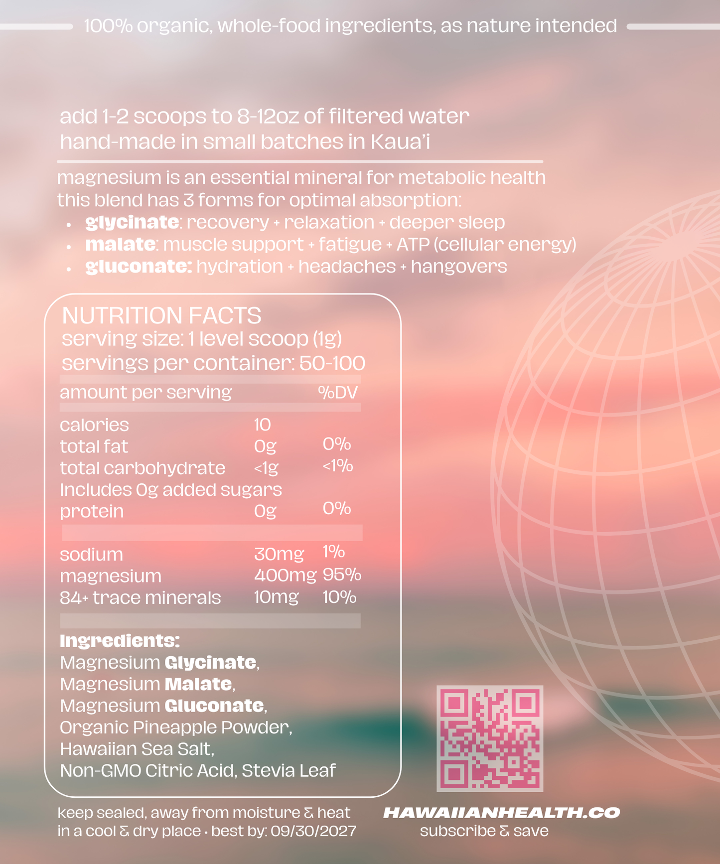 Pineapple Magnesium (sleep)