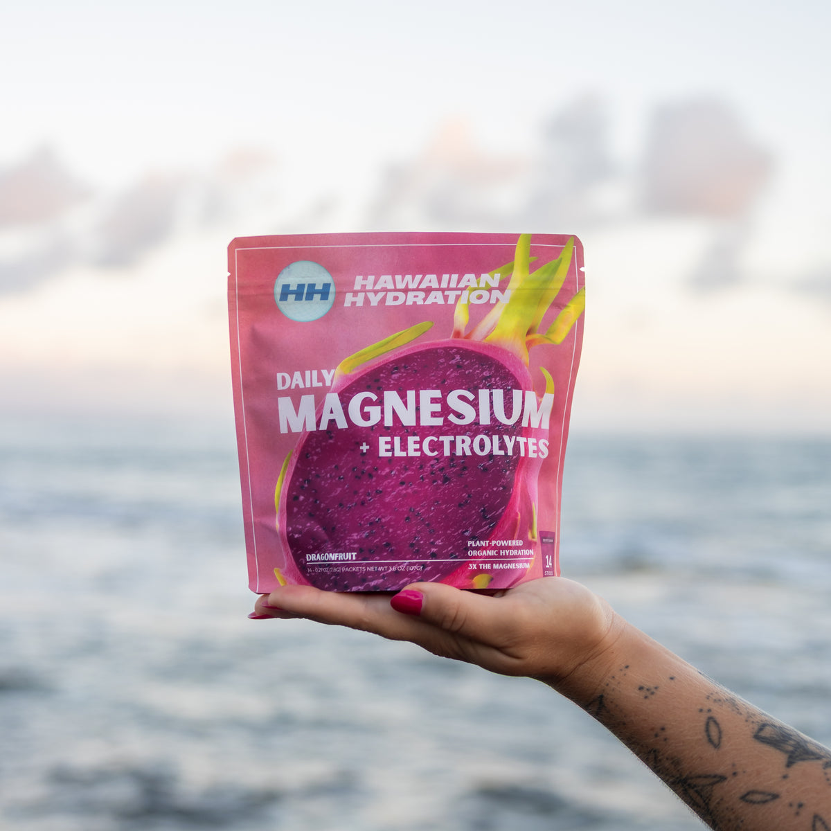 Dragonfruit Magnesium + Electrolytes Sticks